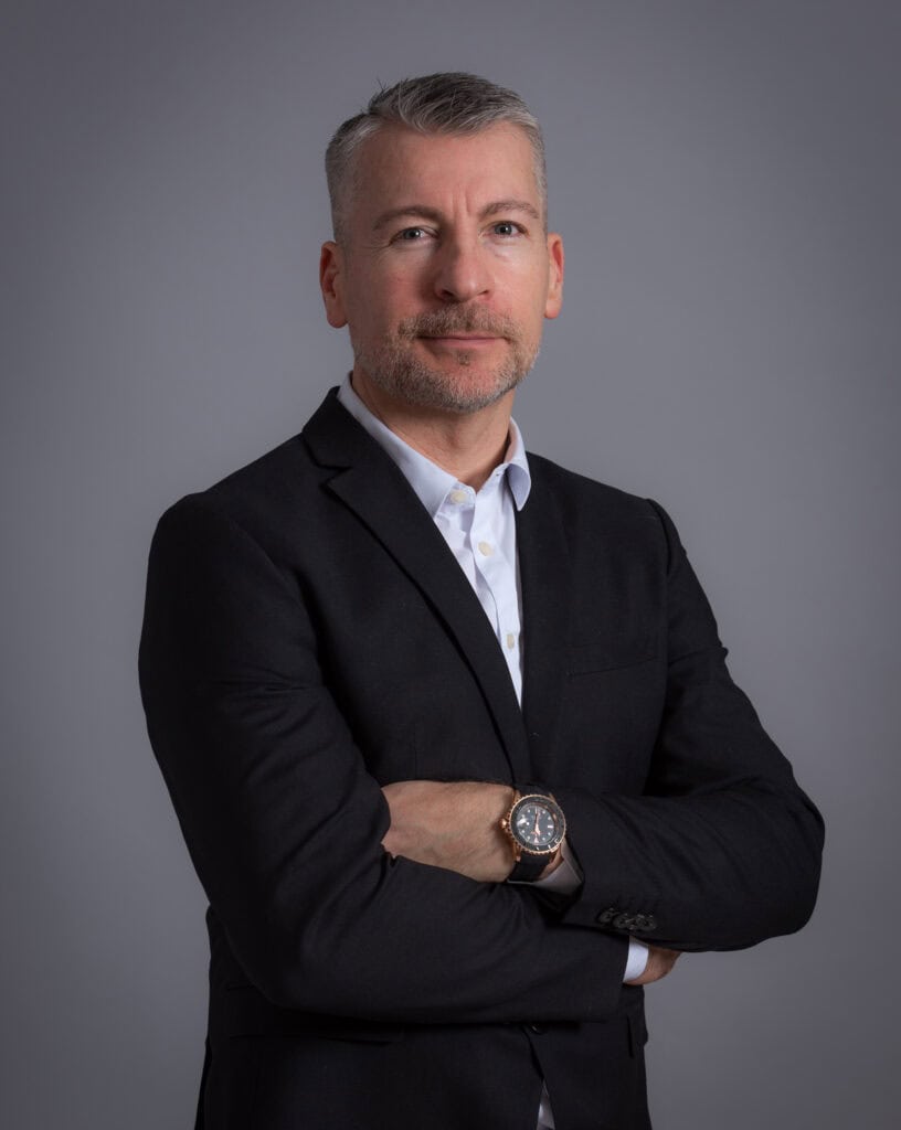 Porträtt av Peter, advokatsekreterare på advokatbyrån i Linköping